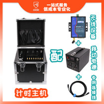 8 antenna RFID UHF chip reader clock timing system equipment medium long running marathon race