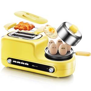 Bear/小熊 DSL-A02Z1小熊烤面包片家用多功能早餐机小型四合一体