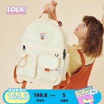 LOLA DESIGN Secret Garden Small crowdbags Ins Day Department Design Double Shoulder Bag College Student Backpack Woman