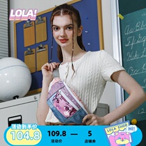 LOLA DESIGN Purse Strings Jk Teenage Girl 100 Lap Bag 2020 New Single Shoulder Sloped Satchel Bag