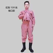 Fish pants water pants full body waterproof fishing suit waterproof pants harpoon harpoon jumpsuit mens water pants jumpsuit