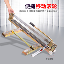 Golden Shield Manual tile cutting machine tile pushing knife 800 1000 laser high precision hand push floor tile cutting machine