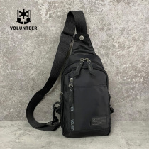 New mens chest bag shoulder oblique cross nylon leisure small bag 21 youth sports waterproof lightweight backpack personality trend