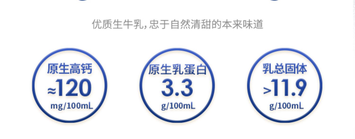 认养一头牛A2β-酪蛋白纯牛奶20盒