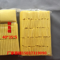Hollow glass repair angle cotton length 65 40mm scraping cotton compaction bo li jiao corner sent drum handle