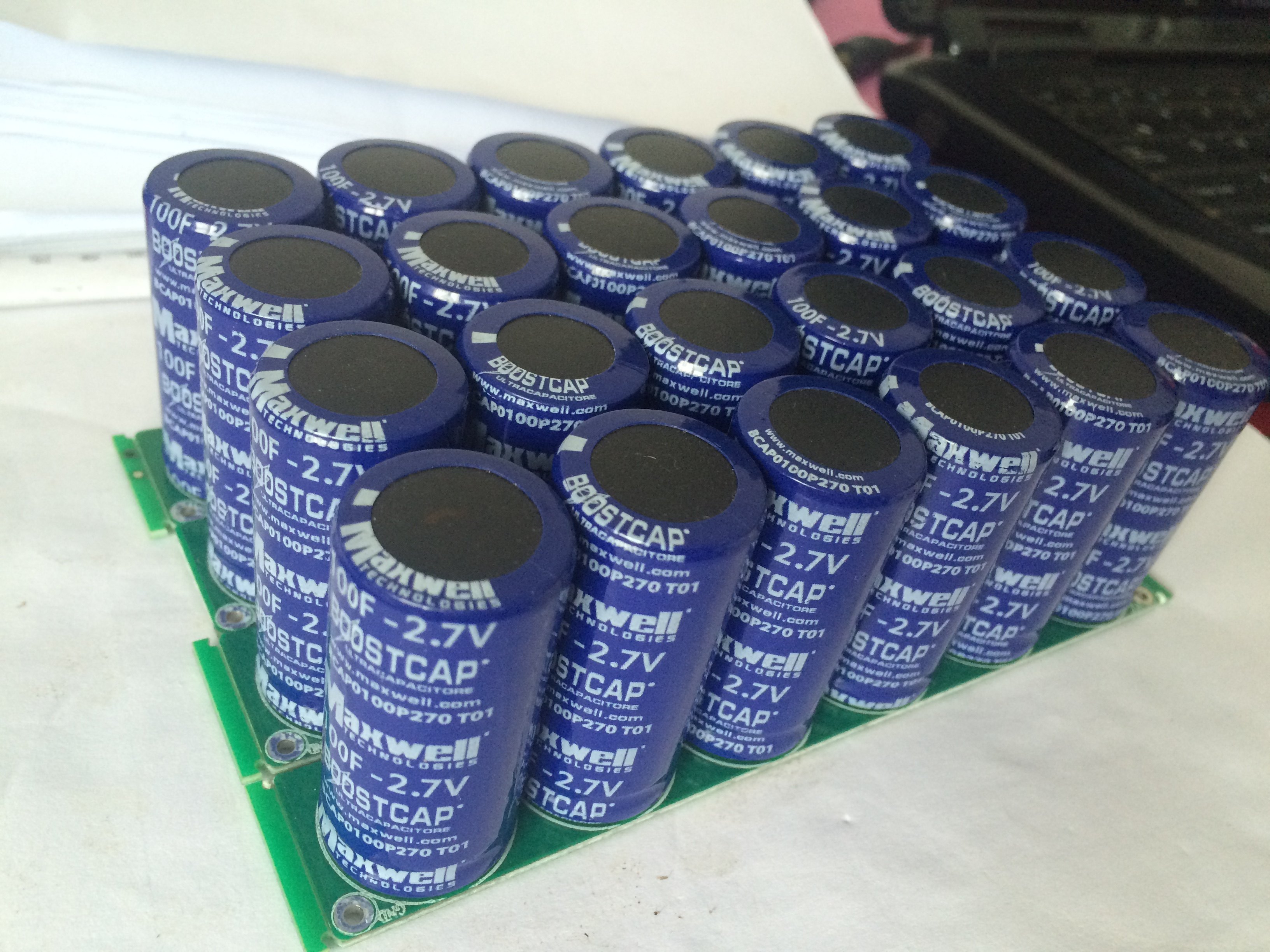 美国maxwell 16v16.6f超级法拉电容组 摩托车 汽车整流器稳压器