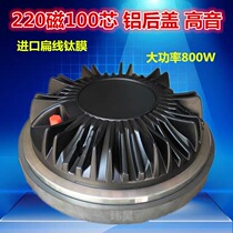 220 magnetic 100 core treble driver head high power 800W single and double 15 inch 18 inch professional stage outdoor audio
