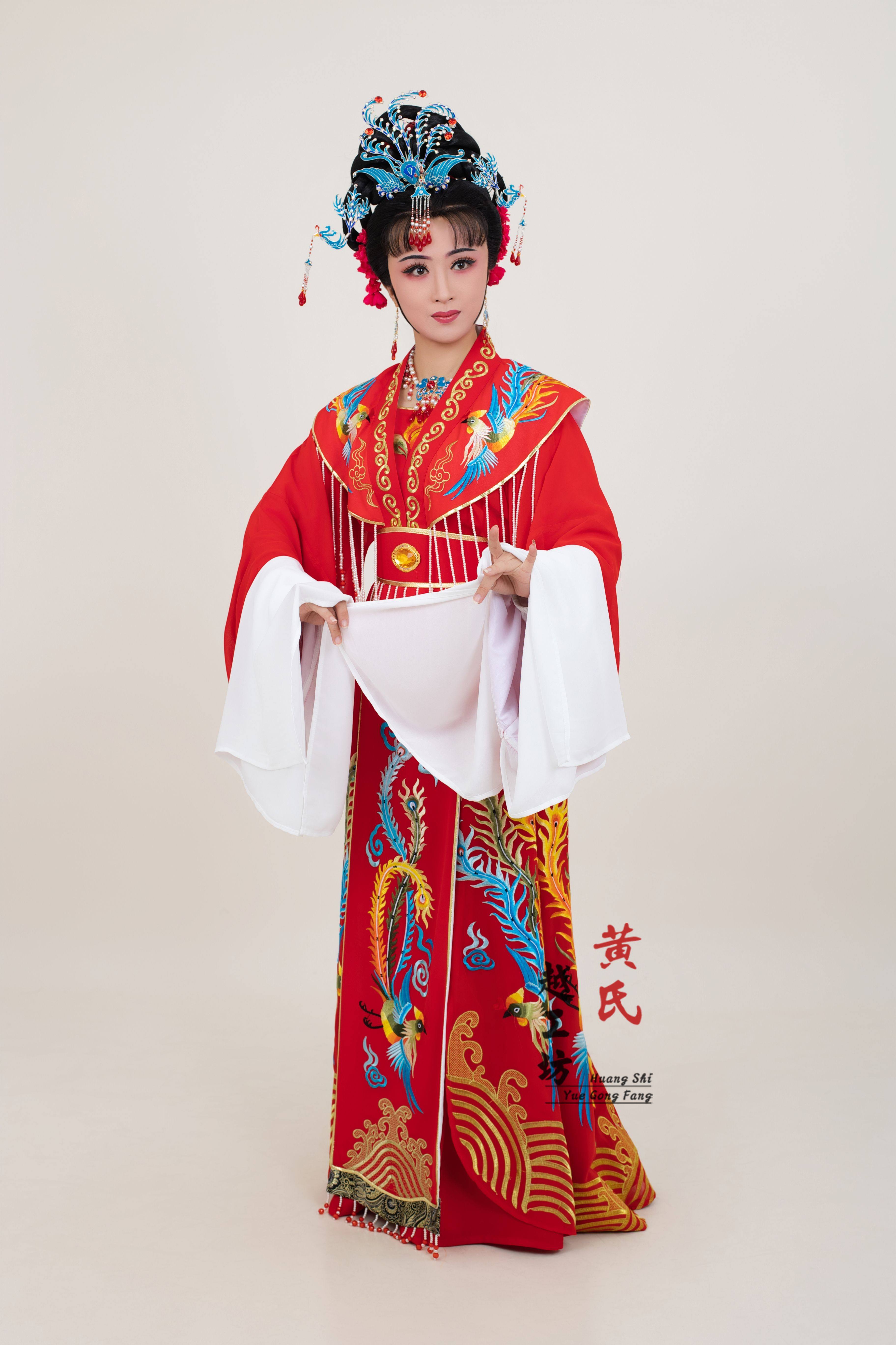 俏花旦新款戏曲越剧黄梅戏闽剧歌仔戏绣彩凤娘娘公主装太后凤装