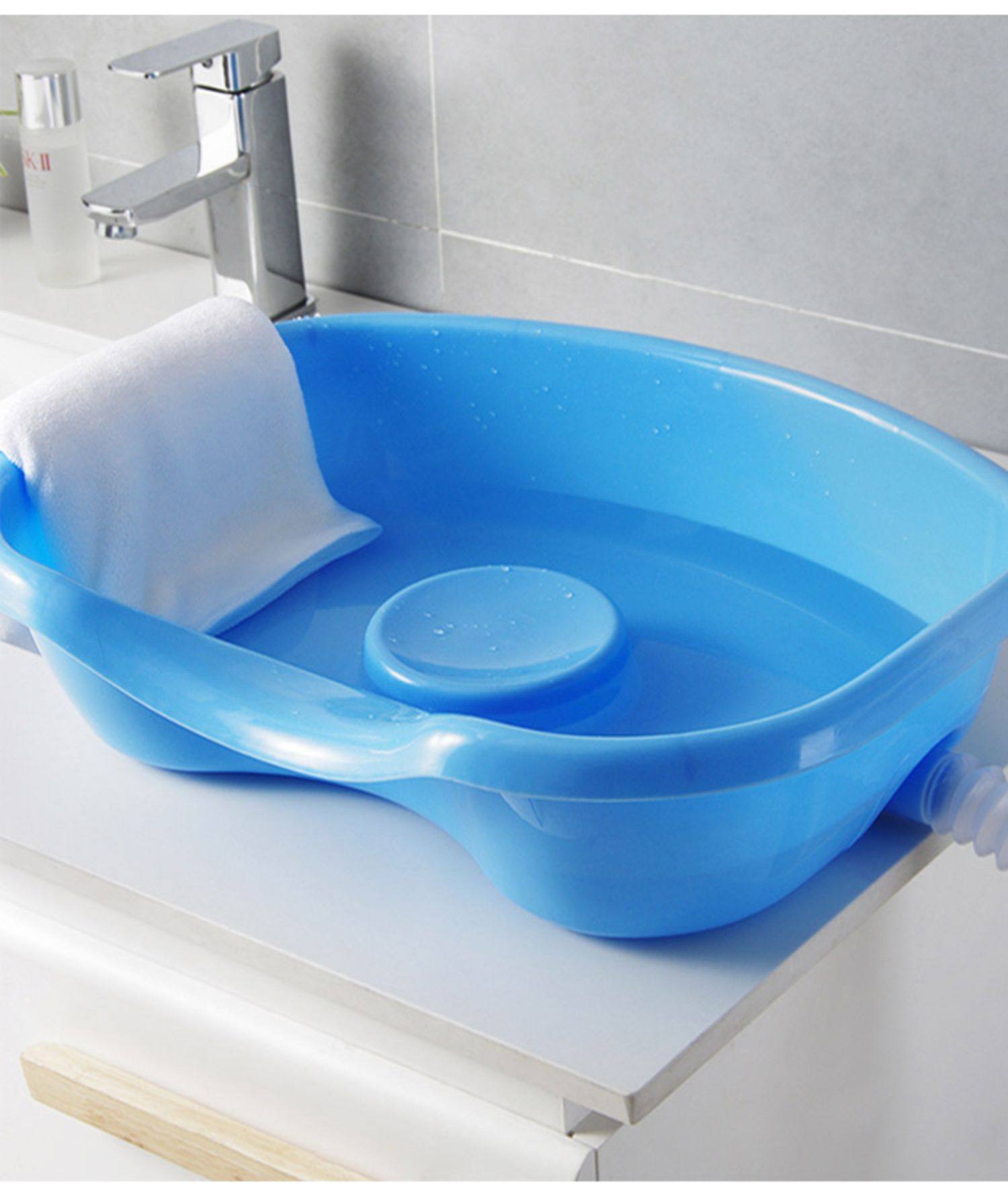 洗头盆平躺式家用孕妇月子床上洗发盆护理老人病人用卧床洗头神器