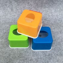 5 square catering hotel with pumping box small square draw with matching pumping box random color 4 color pumping paper plastic box