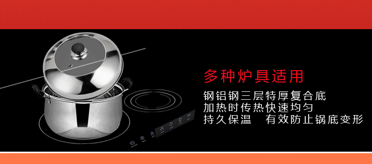 Mutual fermentation steamer, 4-layer double-bottom energy-saving combination lid steamer, original flavor rice steamer, non-cross-flavor steamer, three-layer thickened stainless steel household steamer, multi-layer energy-saving steamer, kitchenware pot, soup pot pic 23