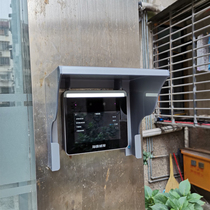 331 outdoor rain cover 671 Haikang face recognition rain cover protective cover sunshade waterproof cover wx668