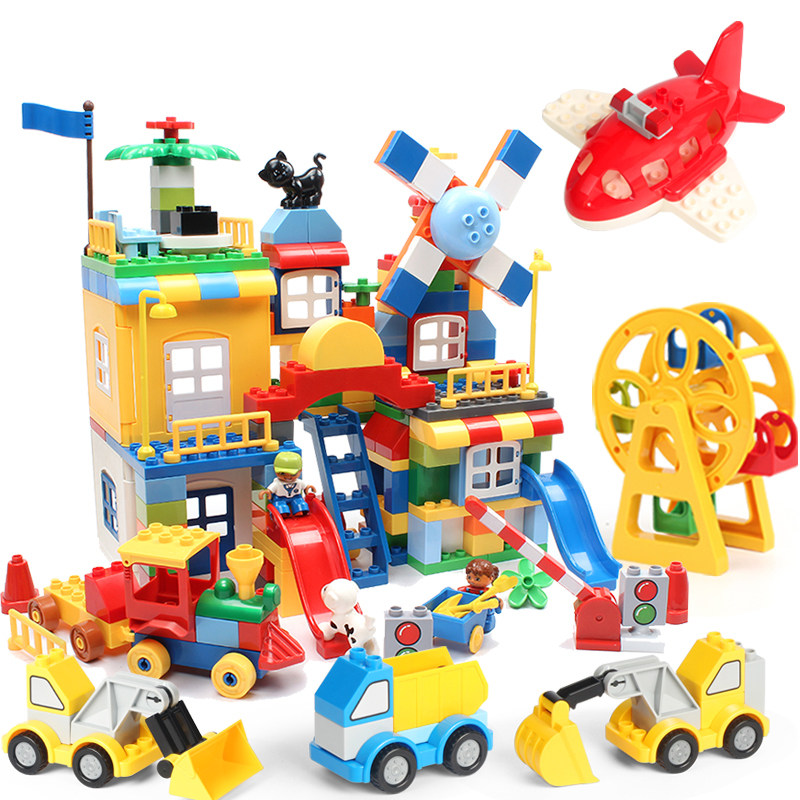 男孩子儿童玩具3-6周岁7小女孩5男宝宝1-2-4兼容乐高积木益智早教