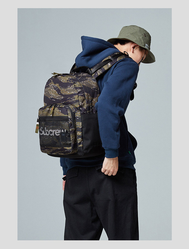 天猫subcrewsub迷彩双肩包