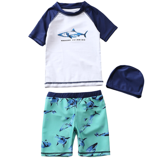 Children's swimwear swimming trunks Boys Swimsuit sunscreen Little middle school cartoon jacket, beach vacation hot spring hot spring Children's swimwear swimming trunks Boys Swimsuit sunscreen Little middle school cartoon jacket, beach vacation hot spring hot spring