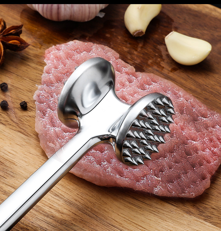松肉锤打肉锤家用敲牛肉锤断筋器双面实心捶肉器拍牛扒砸嫩牛排锤