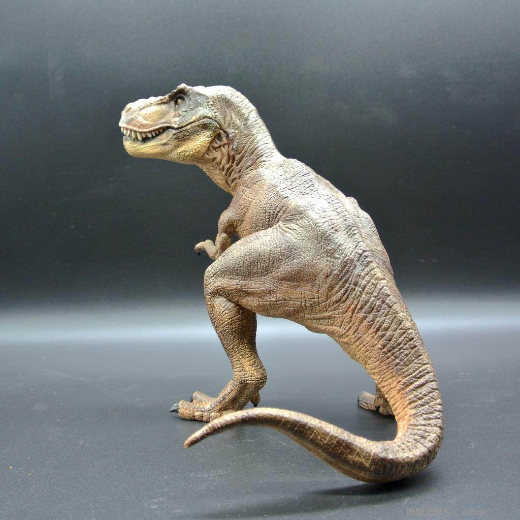 男童玩具法国papo恐龙模型雷克斯霸王龙暴龙蹲暴特价正品包邮