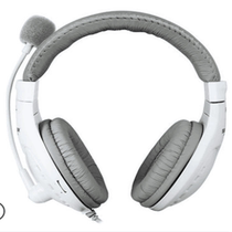 Salar A566 Head-mounted desktop computer chicken eating game headset Business office Learning English with wheat