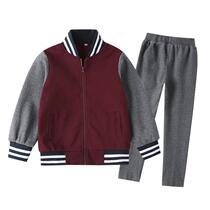 School uniform High school spring and autumn baseball uniform College style Childrens school uniform suit Primary school high school school uniform custom-made custom manufacturer
