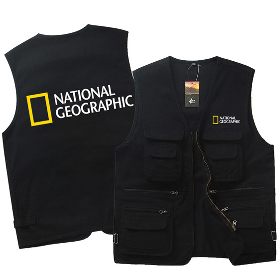 National Geographical Photography Vests China Photographers Association Summer Vetera Pure Cotton Pocket Pocket Men's Men Duo Duo Masao National Geographical Photography Vests China Photographers Association Summer Vetera Pure Cotton Pocket Pocket Men's Men Duo Duo Masao