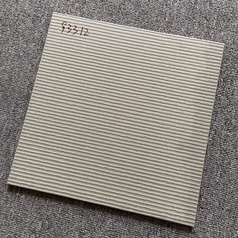 工业风300x300小地砖水泥灰通体仿古砂岩面厨卫阳台防滑地砖全瓷