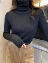 Garbociaga Longxi High products hazy thickened beating undershirt soft glutinous pro-skin high collar knit sweater K047