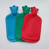 Large 1750ML Shanghai Yong word brand hot water bottle plain twill filling hot water filling bag rubber warm baby