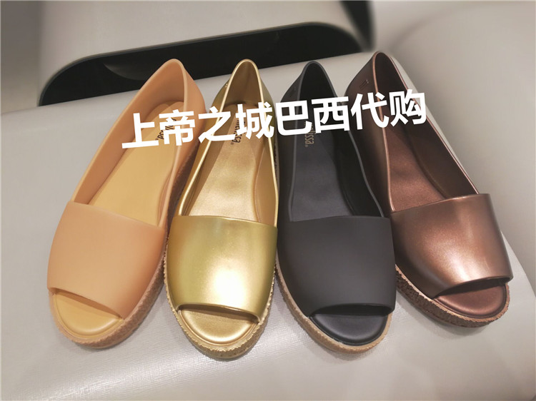 dior漁夫帽購買途徑 現貨巴西專櫃正品代購melissa Puzzle魚嘴防滑厚底漁夫鞋果凍鞋香 dior