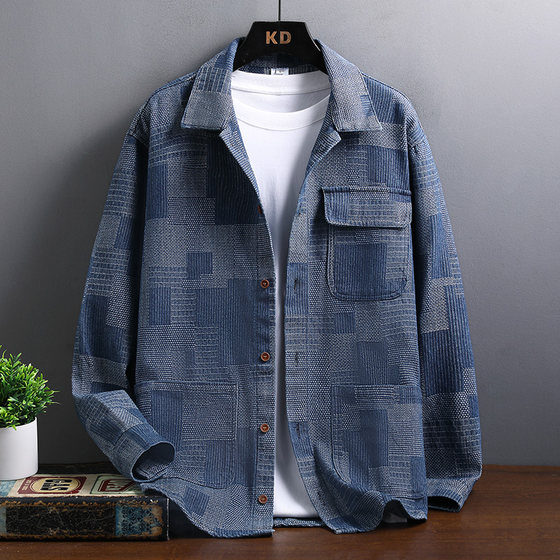 13 boys autumn trendy denim shirt 15-year-old teenager student 14 children men's clothing 16 handsome long-sleeved shirt
13 boys autumn trendy denim shirt 15-year-old teenager student 14 children men's clothing 16 handsome long-sleeved shirt