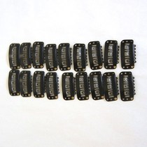 20pcs hairpins 32mm hair extension clips black color fashion