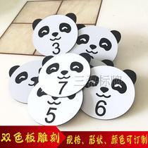 Model card Competition number card Player badge Number card Competition number card Waist card Catwalk card with pin