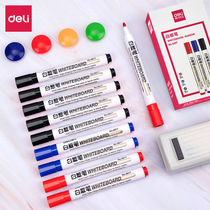Powerful whiteboard pen black blue red office meeting with whiteboard pen teaching whiteboard pen erasable