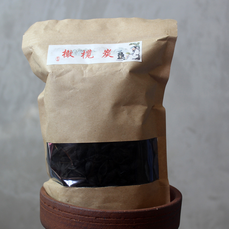 Olive charcoal'm burning charcoal stove to boil tea ware boiled tea chaoshan red mud coarse pottery furnace carbon carbon bowl tea stove 500 g a kilo