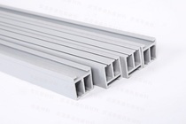 Carton printing hanging plate PVC groove aluminum alloy groove aluminum groove plastic glue groove hanging plate aluminum alloy PVC double groove