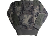 Military wind : A countrys public army edition custom camouflage V - taped cloth autumn wool coat sweater is not English France - France - Germany