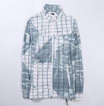 Foreign trade the United States no smell collar spring and autumn fleece jacket assault jacket black white and blue