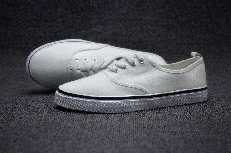 爆款!h&m英伦风hm低帮白色低帮系带女鞋帆布鞋休闲鞋韩版鞋包邮