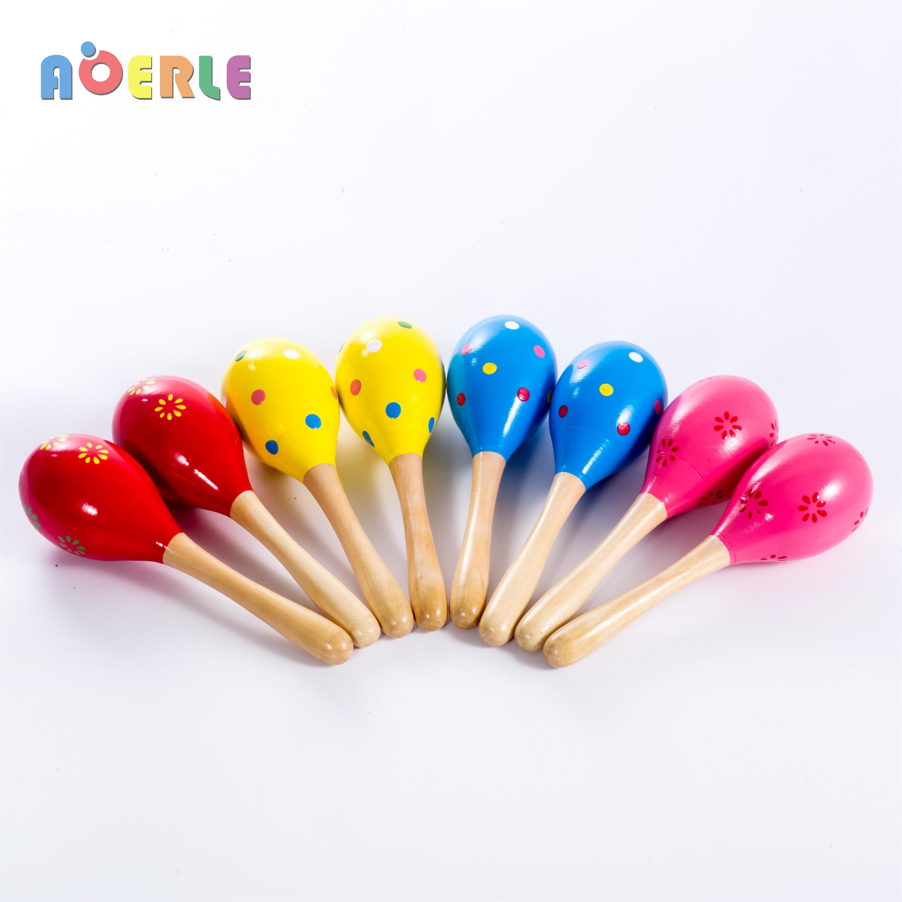 奥尔夫木质砂球小学生音乐课沙锤儿童打击乐器沙槌发音玩具沙球