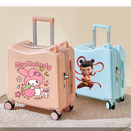 Children's suitcase password can be used to mount the plane 20-inch boarding case lightweight trolley travel artifact travel suitcase
Children's suitcase password can be used to mount the plane 20-inch boarding case lightweight trolley travel artifact travel suitcase