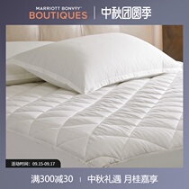 Sheraton Hotel Mattress Cover Gongsatin Non-slip Breathable Sandwich Bed Hats Five-Star Hotel Bedding