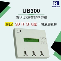 UB300 1 bracket 2 USB duplicator TF SD CF card copy detection machine System copy backup machine
