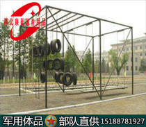 Army training tire climbing platform 400 meters crossing Hayden Island Obstacle training equipment Psychological behavior trainer
