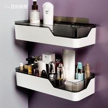 Toilet rack bathroom wall-mounted non-perforated toilet toilet toilet washroom supplies storage artifact shelf