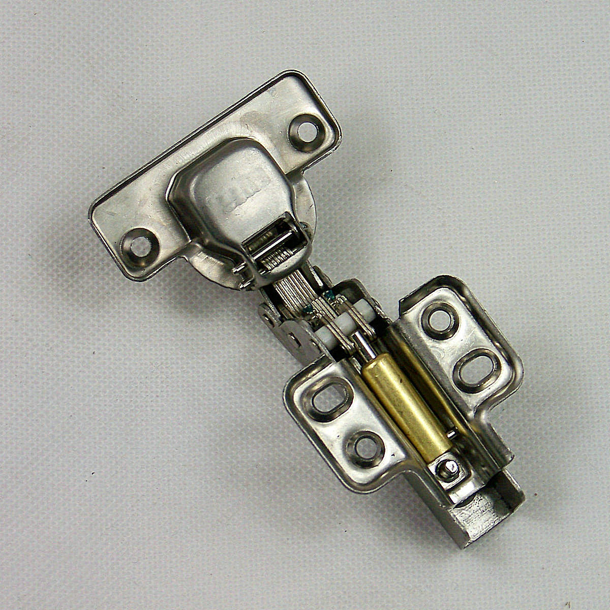 福瑞大弯阻尼液压缓冲铰链不锈钢合页实心黄铜阻尼棒 钢板1.2厚