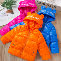 Childrens cotton-padded winter New Korean version of female baby thick warm cotton-padded coat for boys