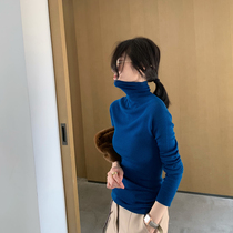 LICKYSENIOR Yangtze 60s one-piece knitwear Womens autumn lanky long sleeve base shirt turtleneck sweater