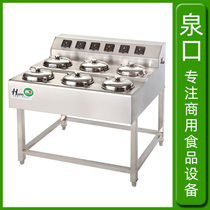 New automatic intelligent digital clay pot rice machine single-layer double-row 6-head electric clay pot stove casserole rice clay pot