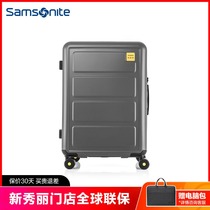 Samsonite Samsonite travel luggage official website flagship store with environmental protection material tie rod long box HG1