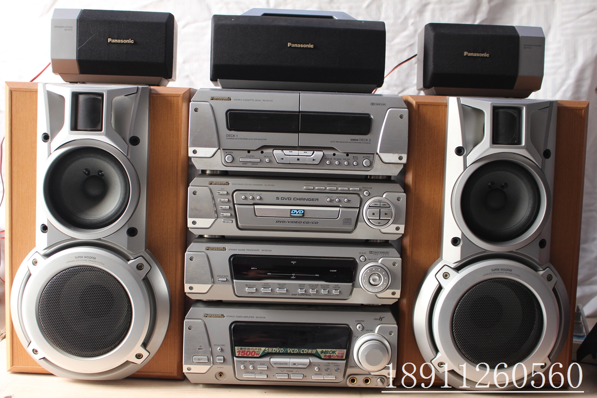 日本原装松下dv100组合音响