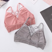 One - piece sports bra lingerie womens beautiful back and